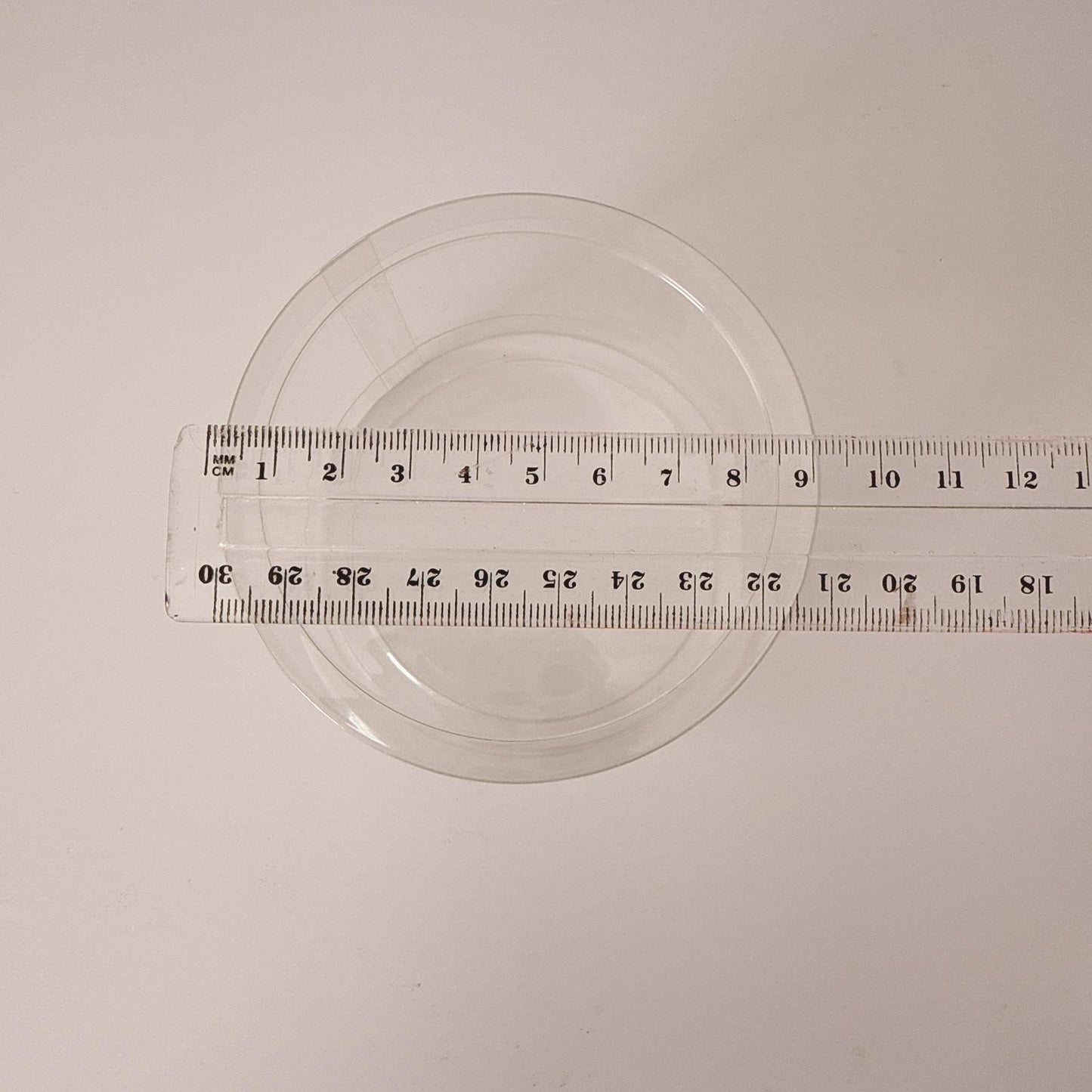 Clear Plastic Cylinder Tube with Lid 7cm x 8.5cm Box units