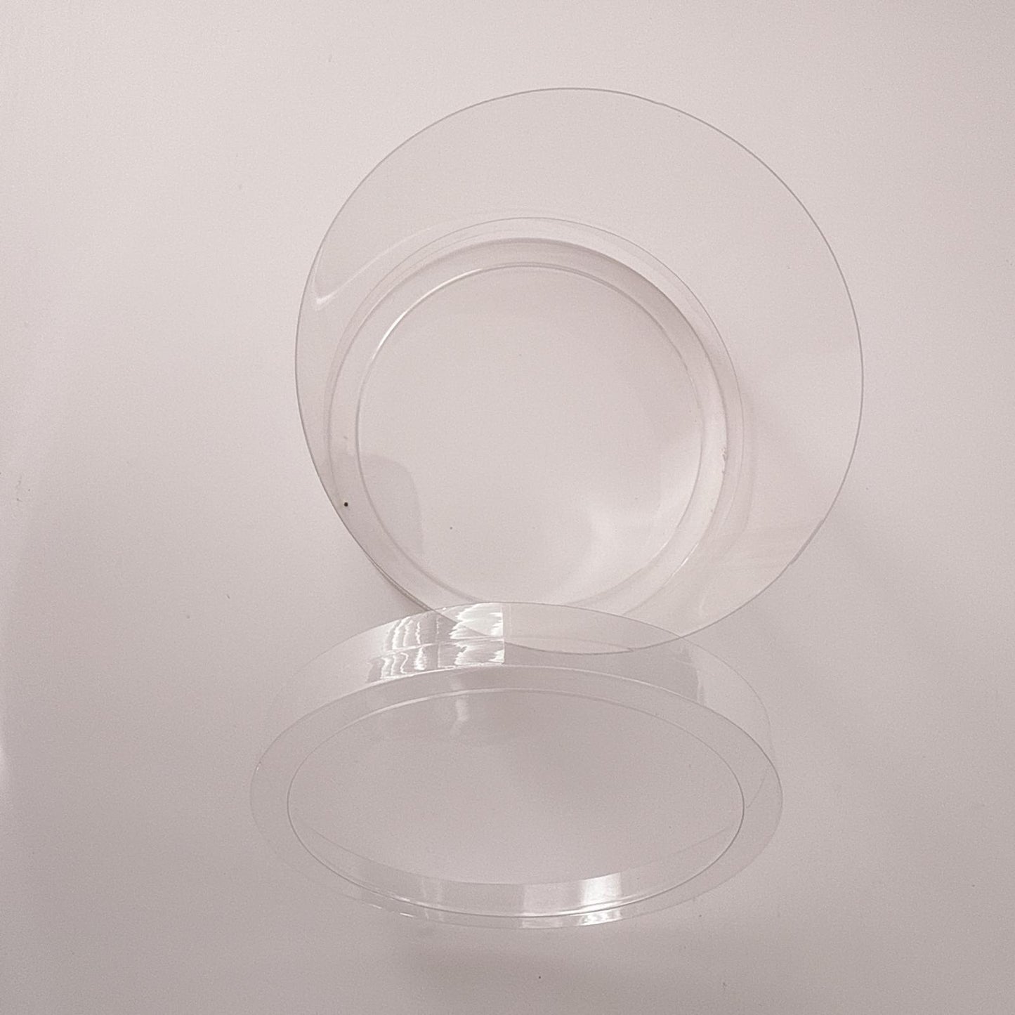 Clear Plastic Cylinder Tube with Lid 7cm x 8.5cm Box units