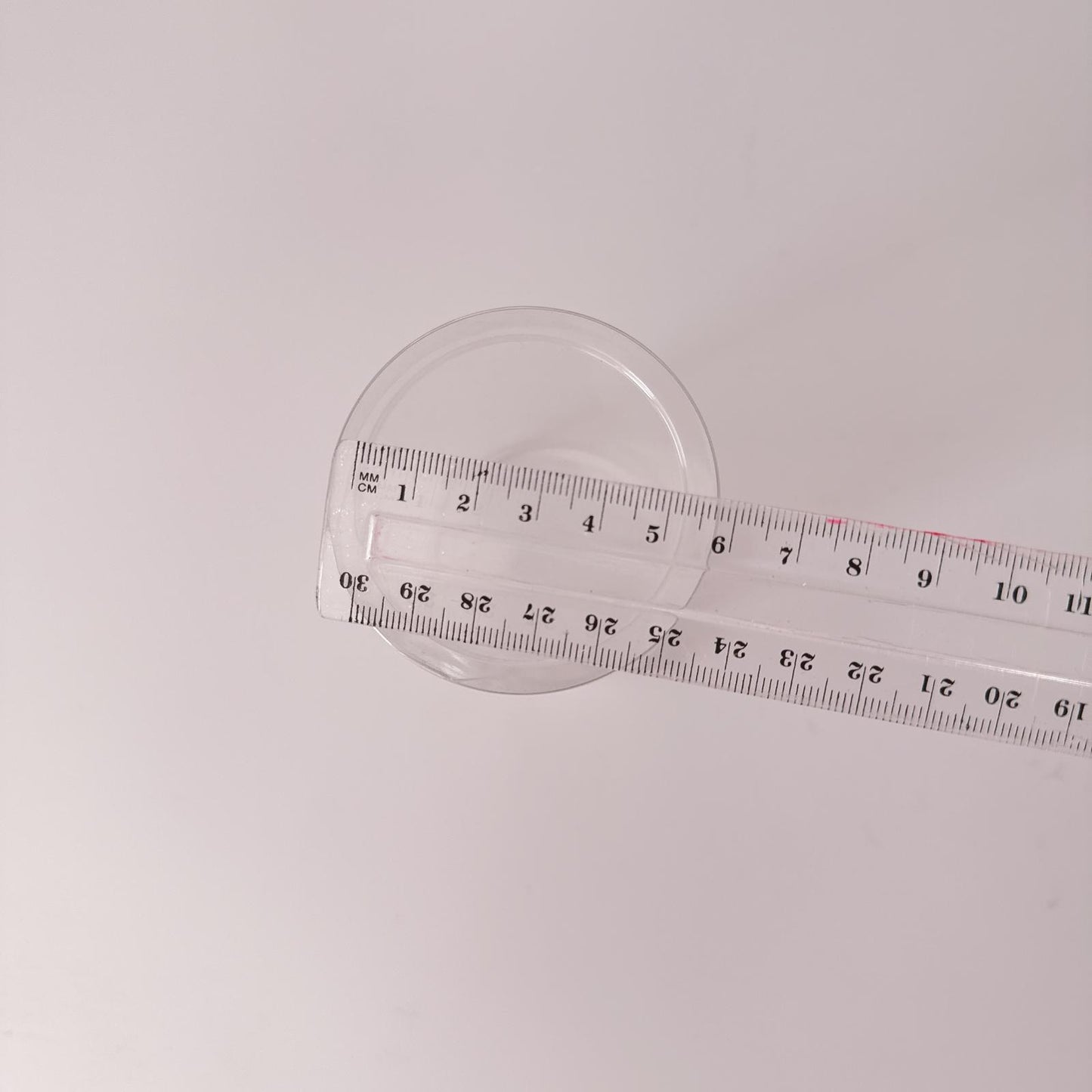 Clear Plastic Cylinder Tube with Lid 6cm x 6cm Box of 50 units