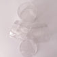 Clear Plastic Cylinder Tube with Lid 7cm x 8.5cm Box units