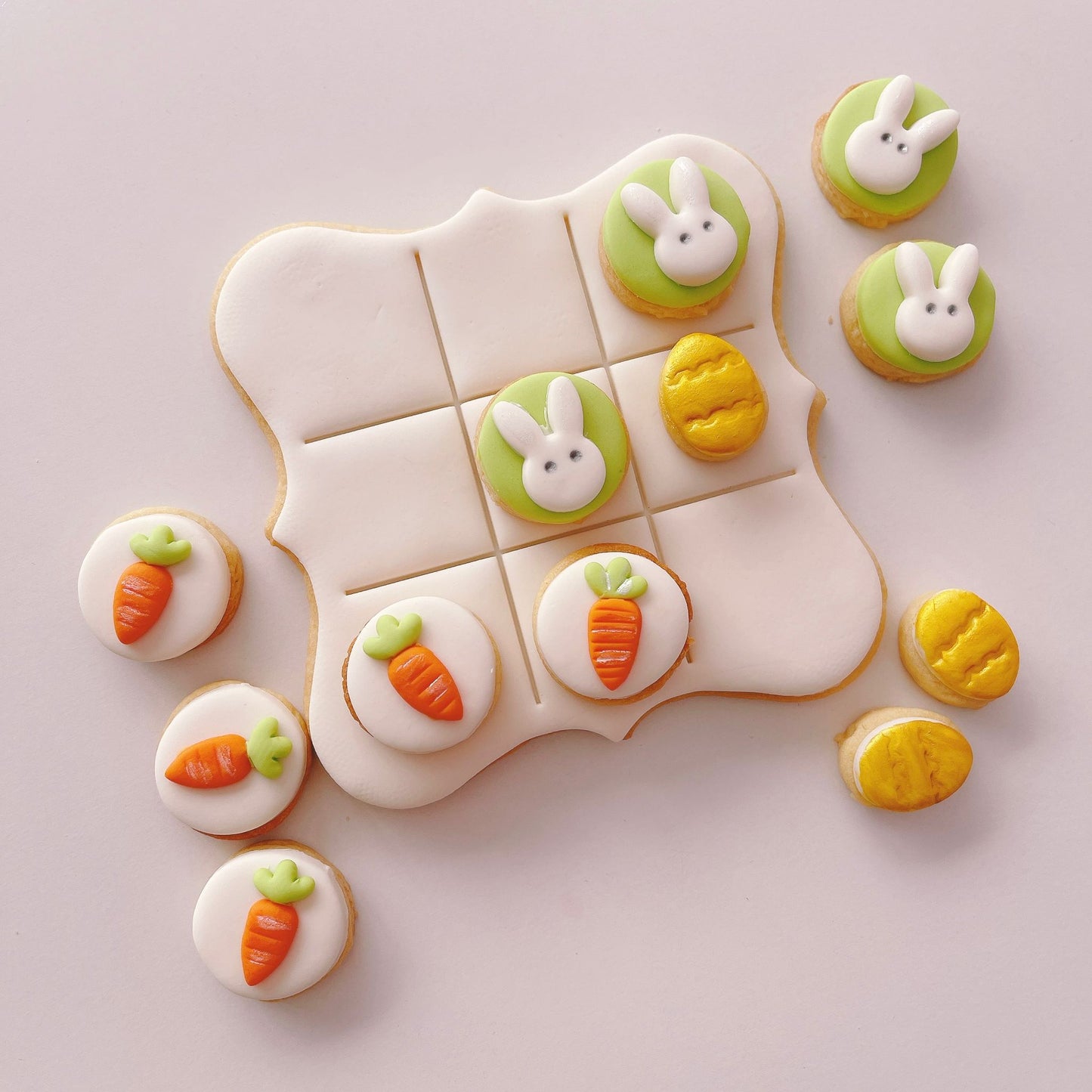 Easter Tic Tac Toe - Naughts and Crosses Cookie Cutter (Copy)