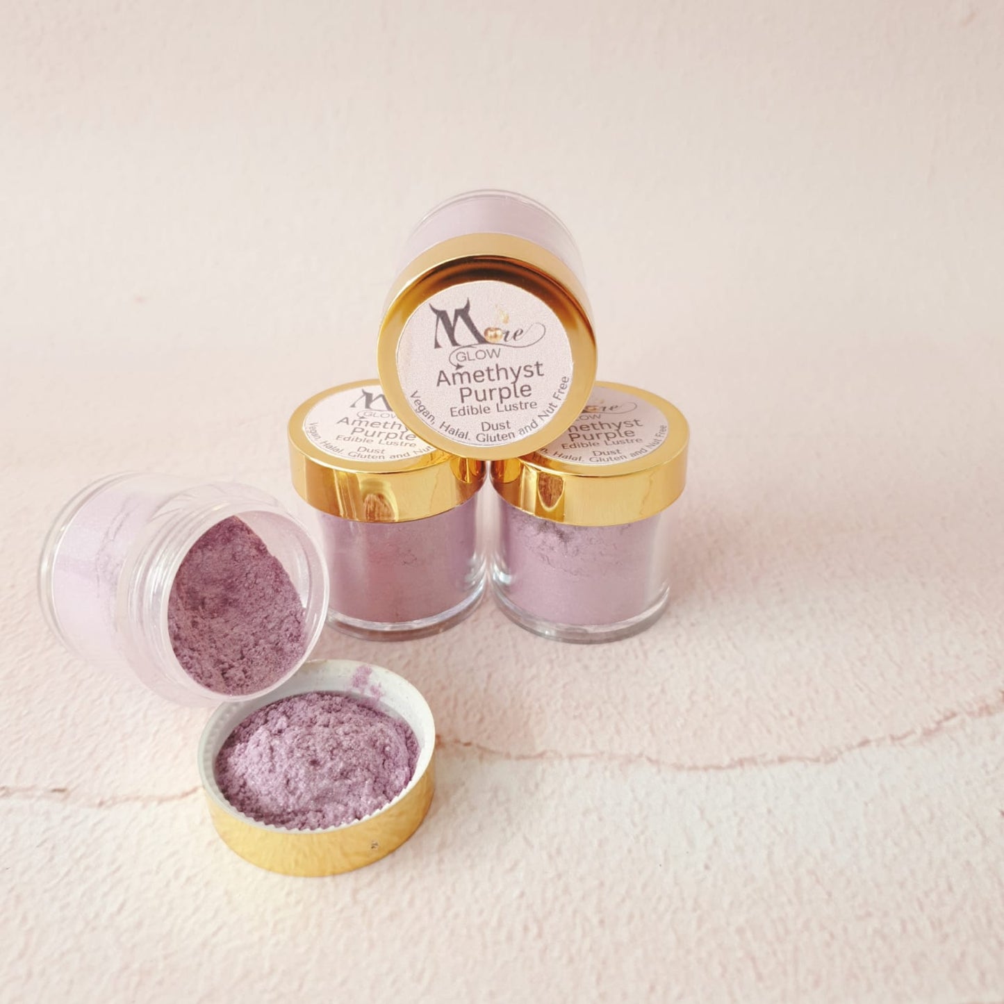 More Glow Amethyst Purple Edible Lustre Dust