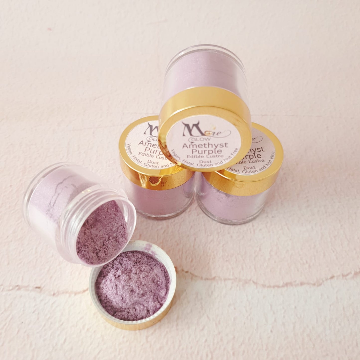 More Glow Amethyst Purple Edible Lustre Dust