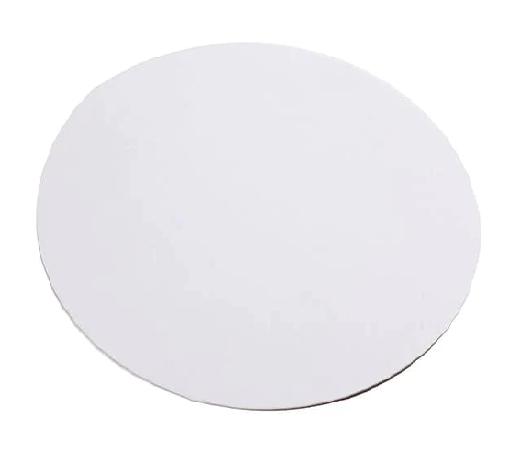 5" White 2.5mm Thick Cardboard Cake Boards