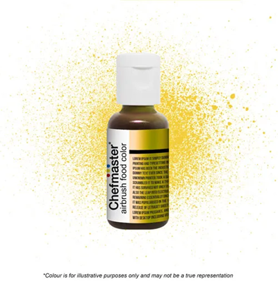 Chefmaster Airbrush Metallic Gold Food Colour 18gm