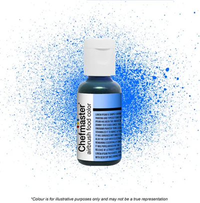 Chefmaster Airbrush Neon Brite Blue Food Colour 18gm