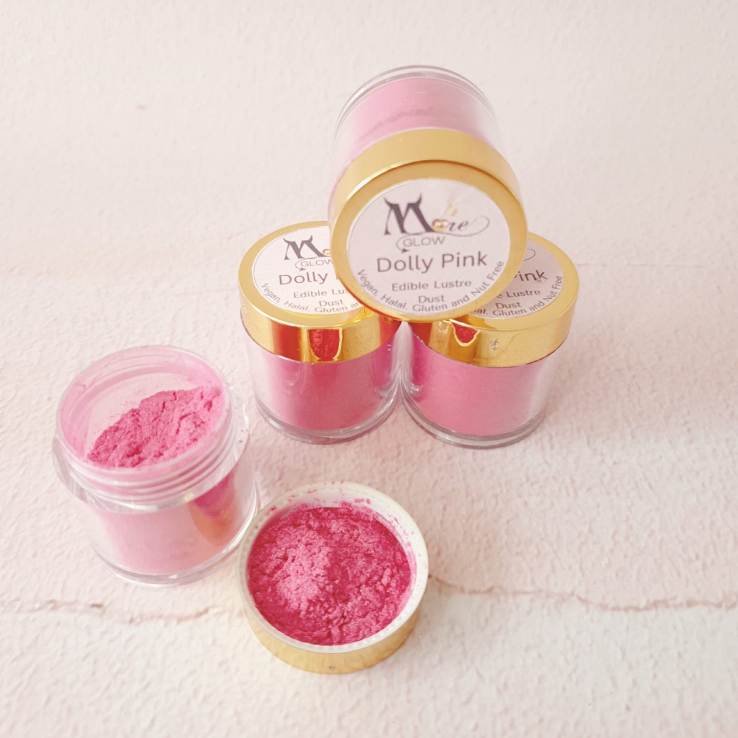 More Glow Dolly Pink Edible Lustre Dust