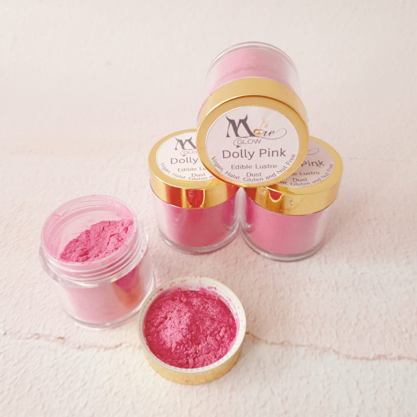 More Glow Dolly Pink Edible Lustre Dust