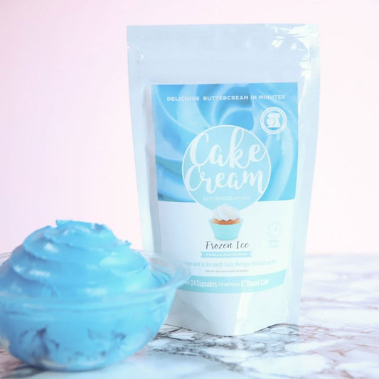 Cake Cream Frozen Ice Blue 400g