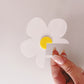 Side Daisy Acrylic Topper in Pink or Yellow