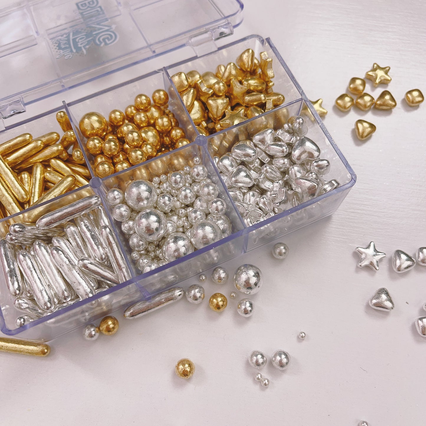 OTT Bento Box Bling Sprinkle Rang in Gold and Silver 120grams