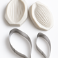 More Veiners Lotus Petal & Cutters - Set of 4 peices