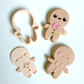 Mini Gingerbread Man Cutter & 3D Embosser Set (Little Biskut)