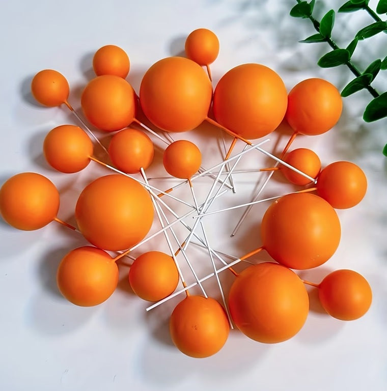 Orange Cake Balls - Set of 15