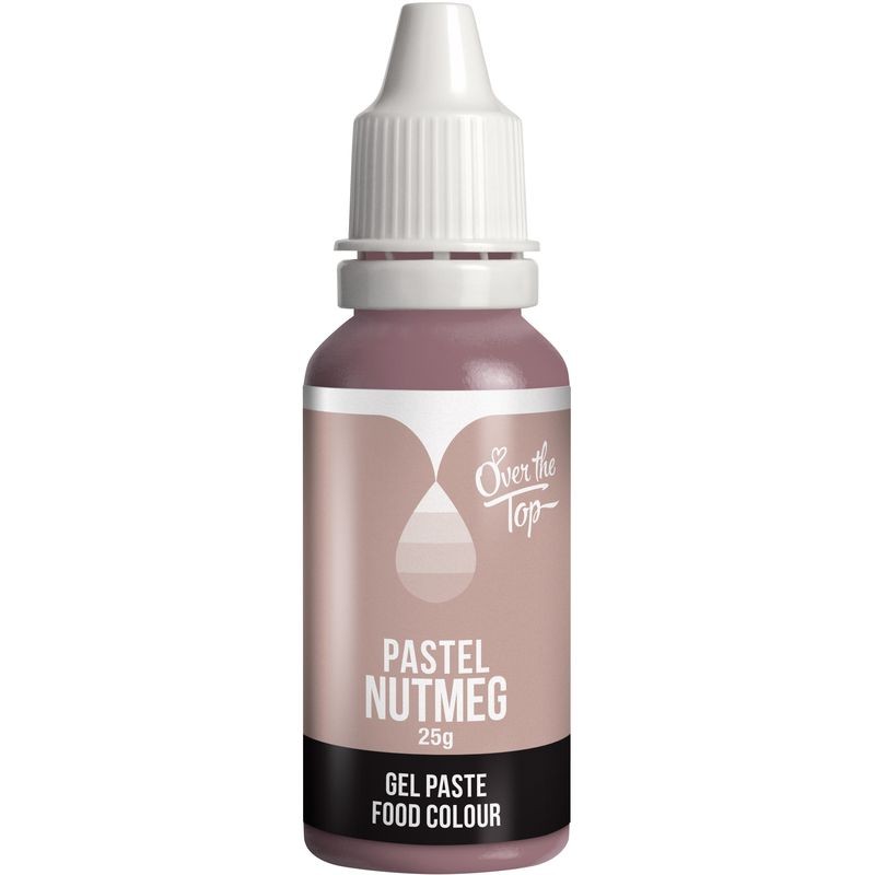 Over the Top Food Gel Colour - Pastel Nutmeg 25g