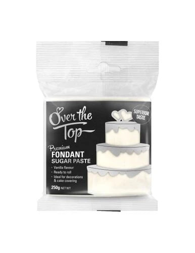 Over The Top Fondant - 250gm - White