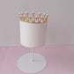 Pearl and Diamante Crown Tiara Cake Topper
