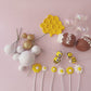 Honey Bee Cake Topper Decoration Set - 25 Pieces