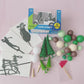 Golf Cart Cake Topper Decorations Set - 33 Pieces
