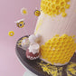 Honey Bee Cake Topper Decoration Set - 25 Pieces