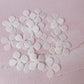 Wafer Paper Hydrangea Plain Flowers 24 PreCut Edible