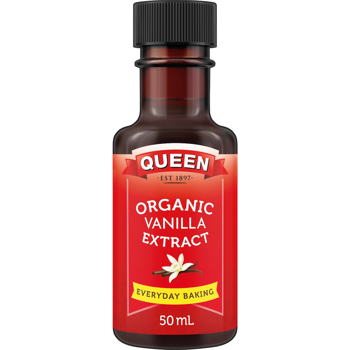 Queens Organic Vanilla Extract 50ml