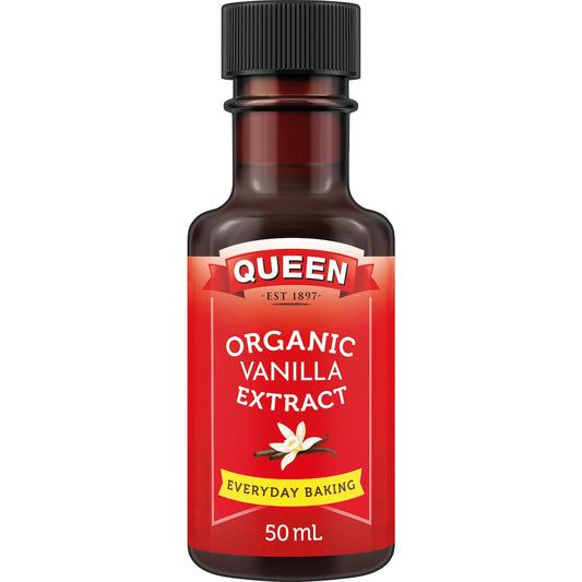 Queens Organic Vanilla Extract 50ml