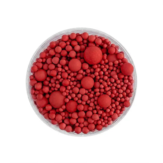 Bling Sprinkles Medley Red Balls 65 Grams OTT