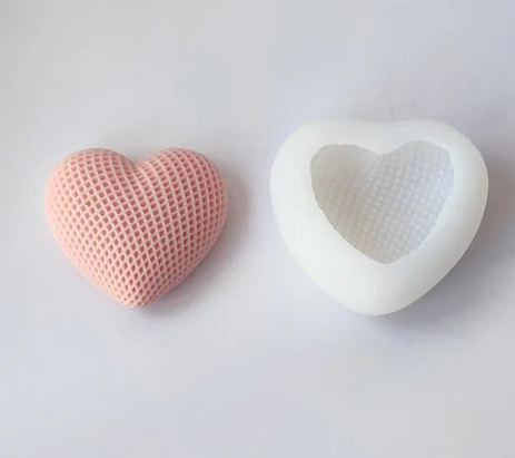 Heart Knitted Mold available in 2 sizes
