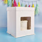 Cake Box White  14" x 14" x  13"