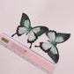 Giant Wafer Paper Butterflies in Black and Grey - Set of 2