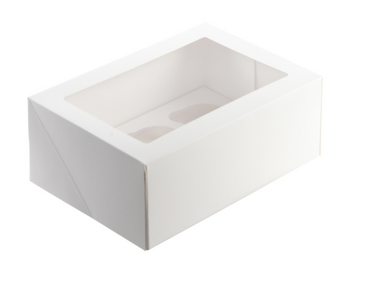 Cupcake Boxes - Various sizes - Reg and Mini – 4 inch high