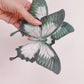 Giant Wafer Paper Butterflies in Black and Grey - Set of 2