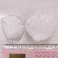 White Silicone Rose Petal Mold 2 Sided