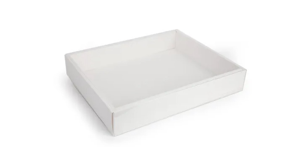 Mondo Cookie Box Rectangle with Clear Lid – 320mm x 250mm