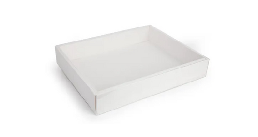 Mondo Cookie Box Rectangle with Clear Lid – 320mm x 250mm