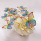 More Wafer Paper Butterflies Rainbow Pack of 24