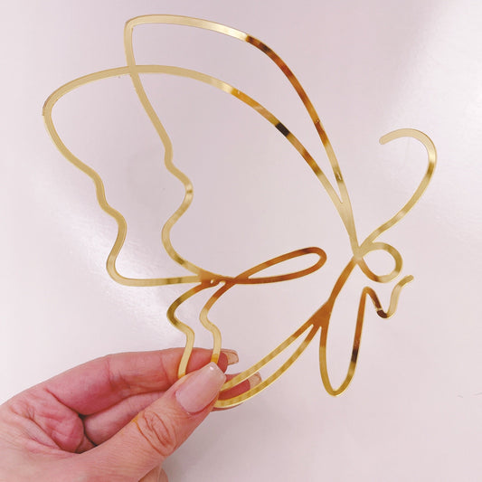 Large Acrylic Butterfly Topper - Limited Stock