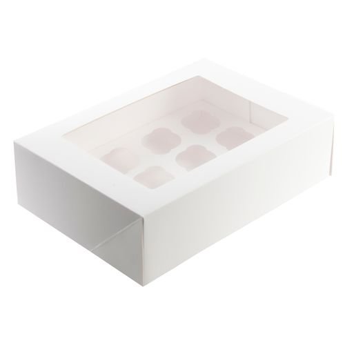 Mondo Regular Cupcake Boxes - Various sizes – 4 inch high