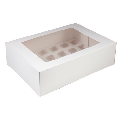 Mondo Regular Cupcake Boxes - Various sizes – 4 inch high