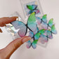 Edible Wafer Paper Butterflies Unicorn Colours - Precut packs of 24