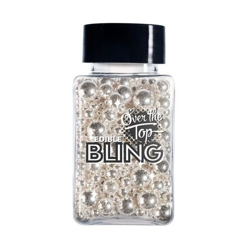 Bling Sprinkle Medley Silver Balls 70 Grams OTT