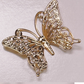 More Decos Arched Butterflies 35mm Wing Span Various Metallics Pack of 10